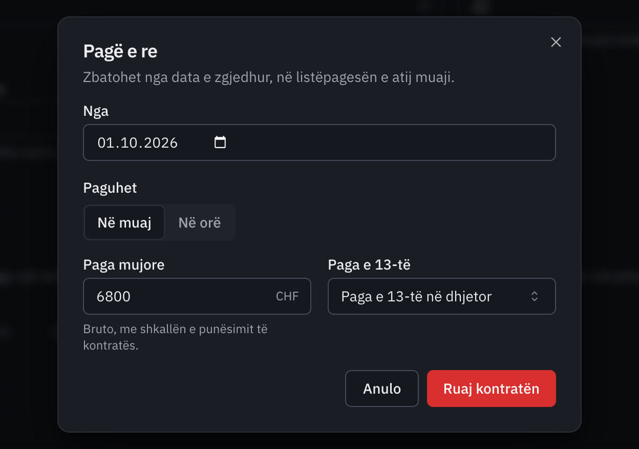 Dritarja Pagë e re: data e hyrjes në fuqi, paga mujore dhe paga e 13-të.