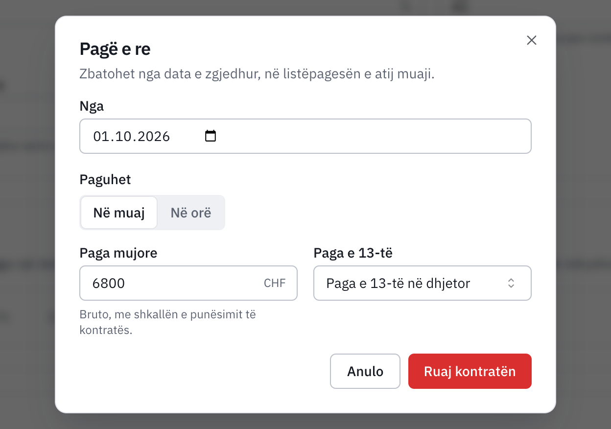 Dritarja Pagë e re: data e hyrjes në fuqi, paga mujore dhe paga e 13-të.